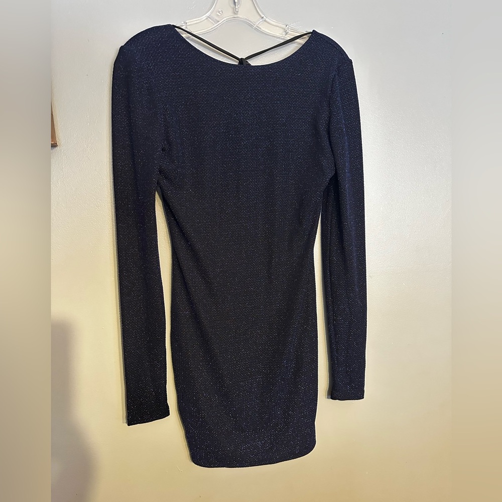 Size XS Lucy in the sky blue open back dress